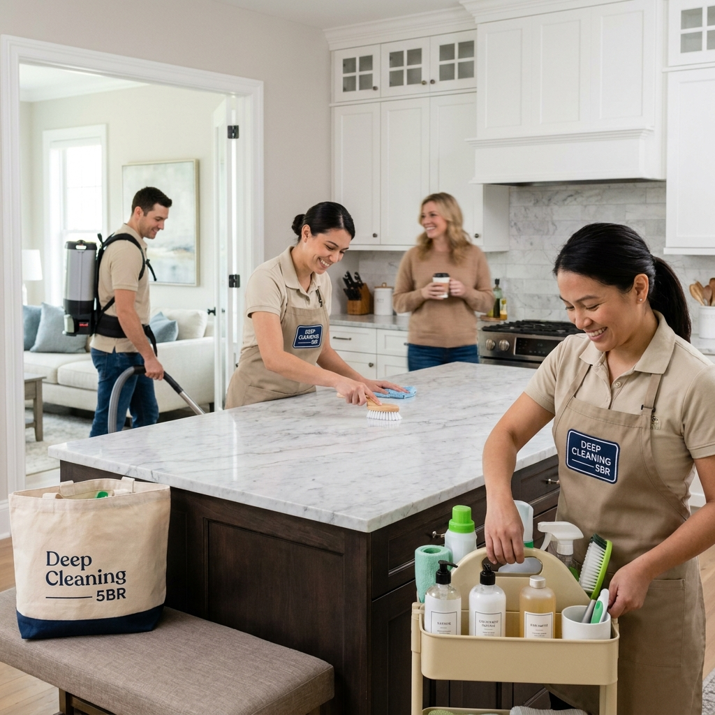 Deep Cleaning — 5BR
