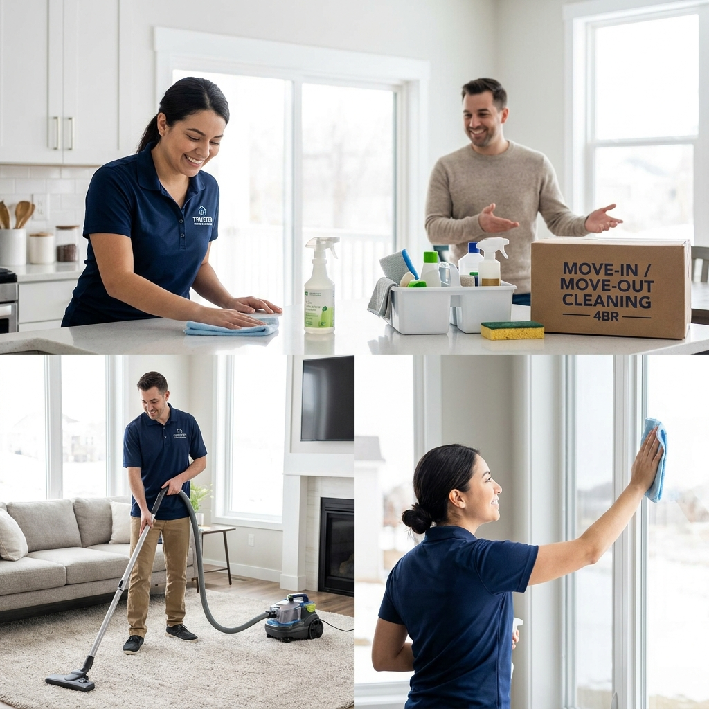 Move-Out / Move-In Cleaning — 4BR