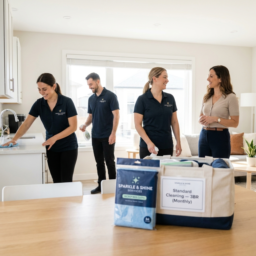 Standard Cleaning — 3BR (Monthly)