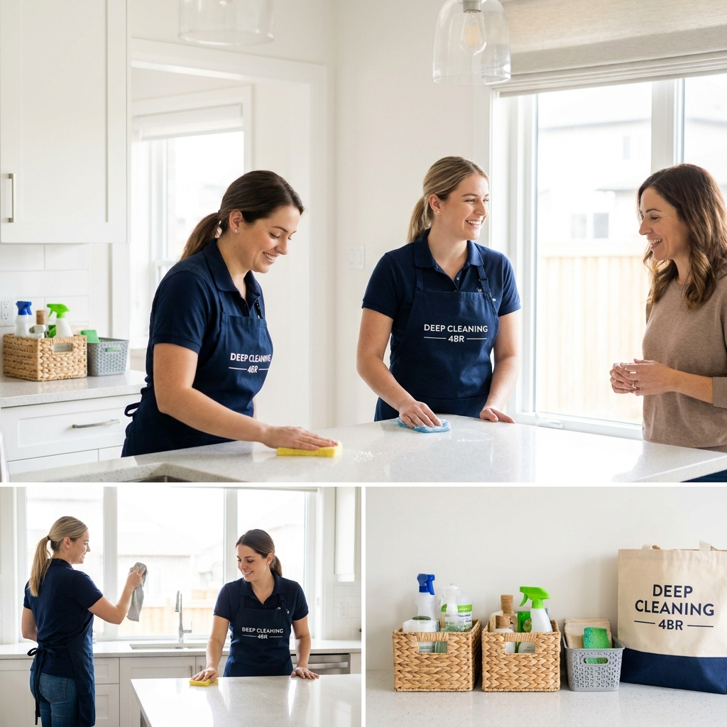 Deep Cleaning — 4BR