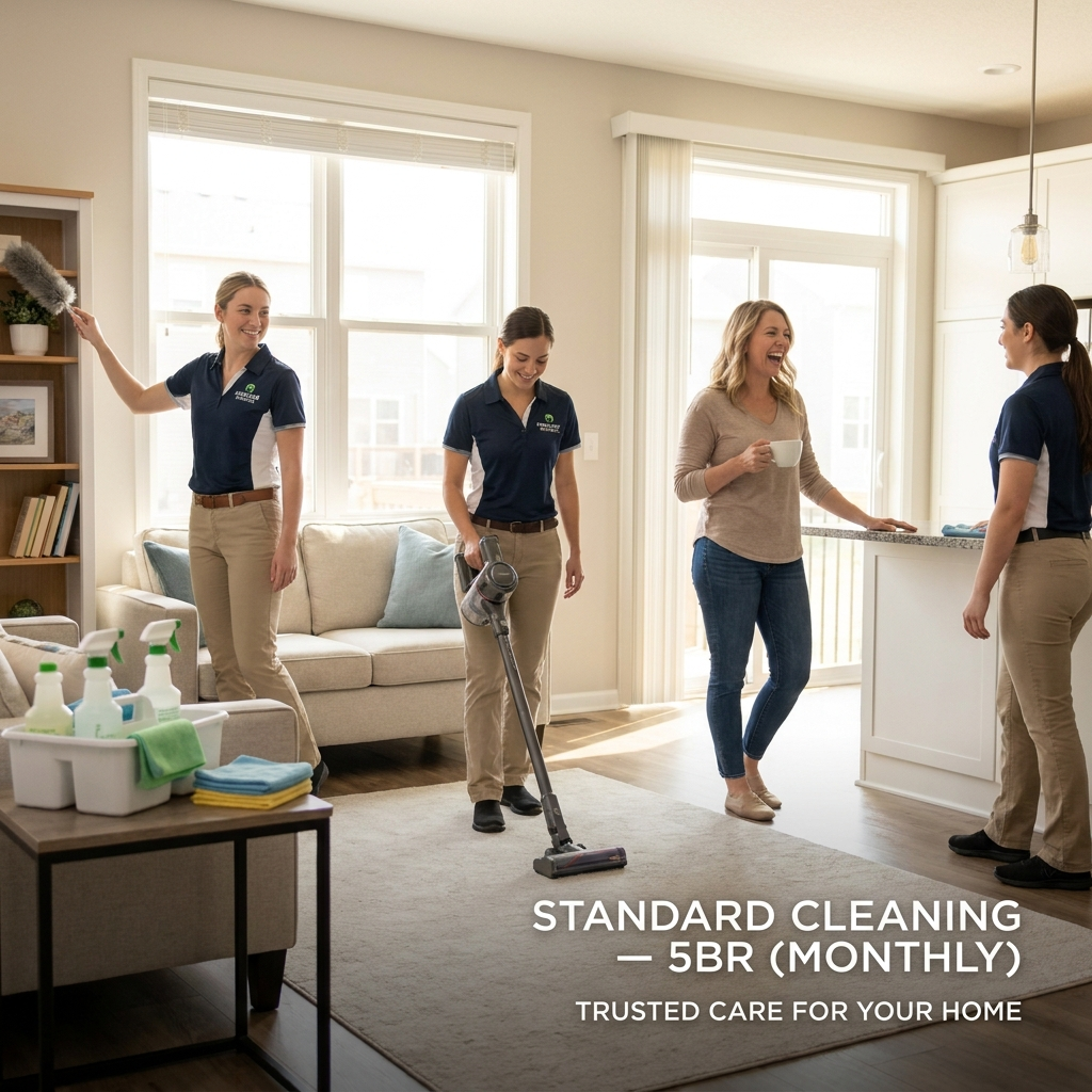 Standard Cleaning — 5BR (Monthly)