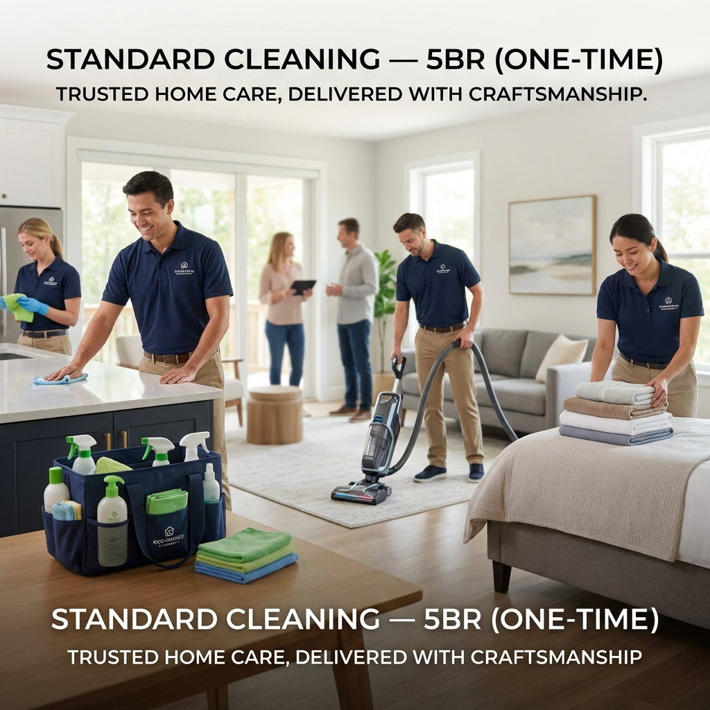 Standard Cleaning — 5BR (One-time)