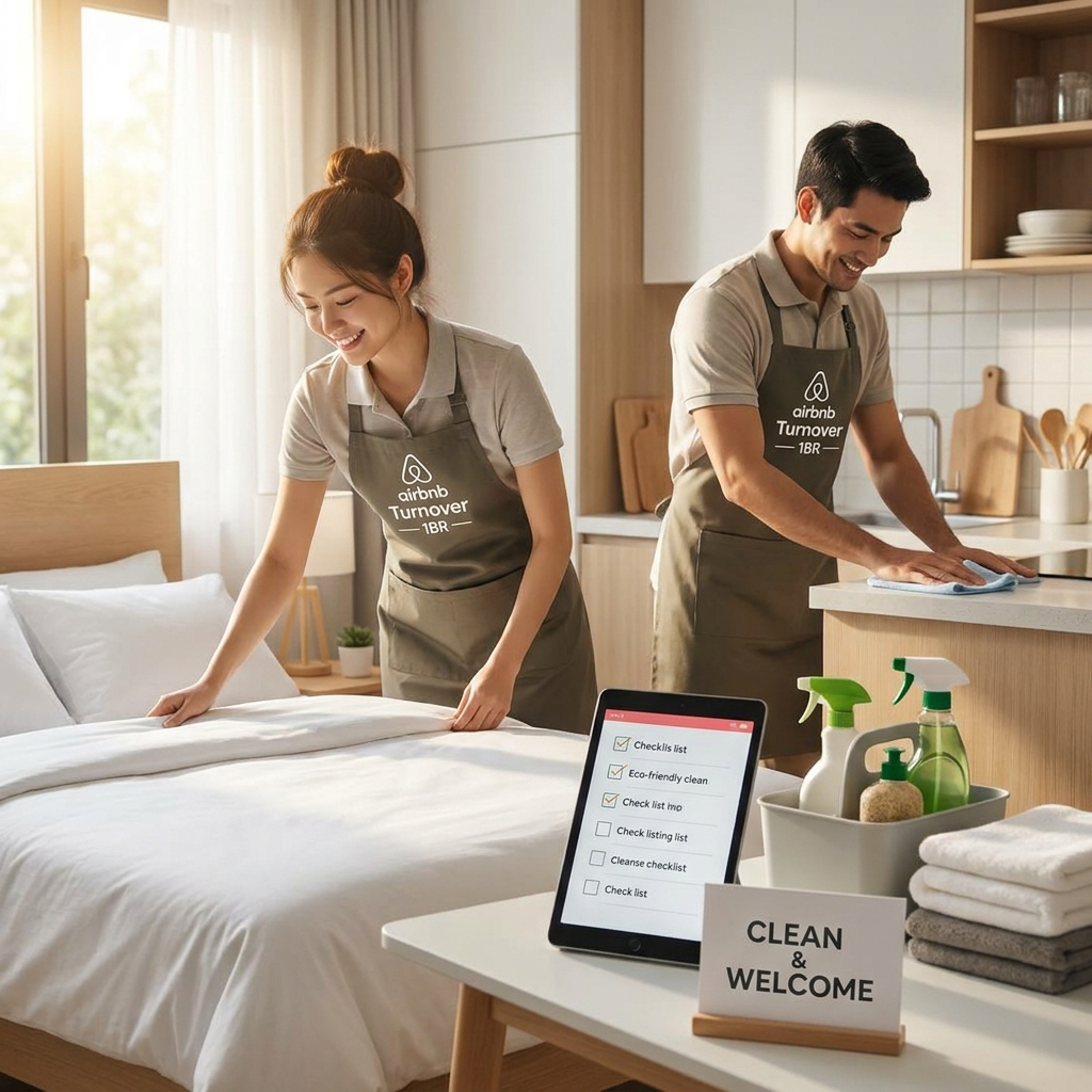 Airbnb Turnover — 1BR