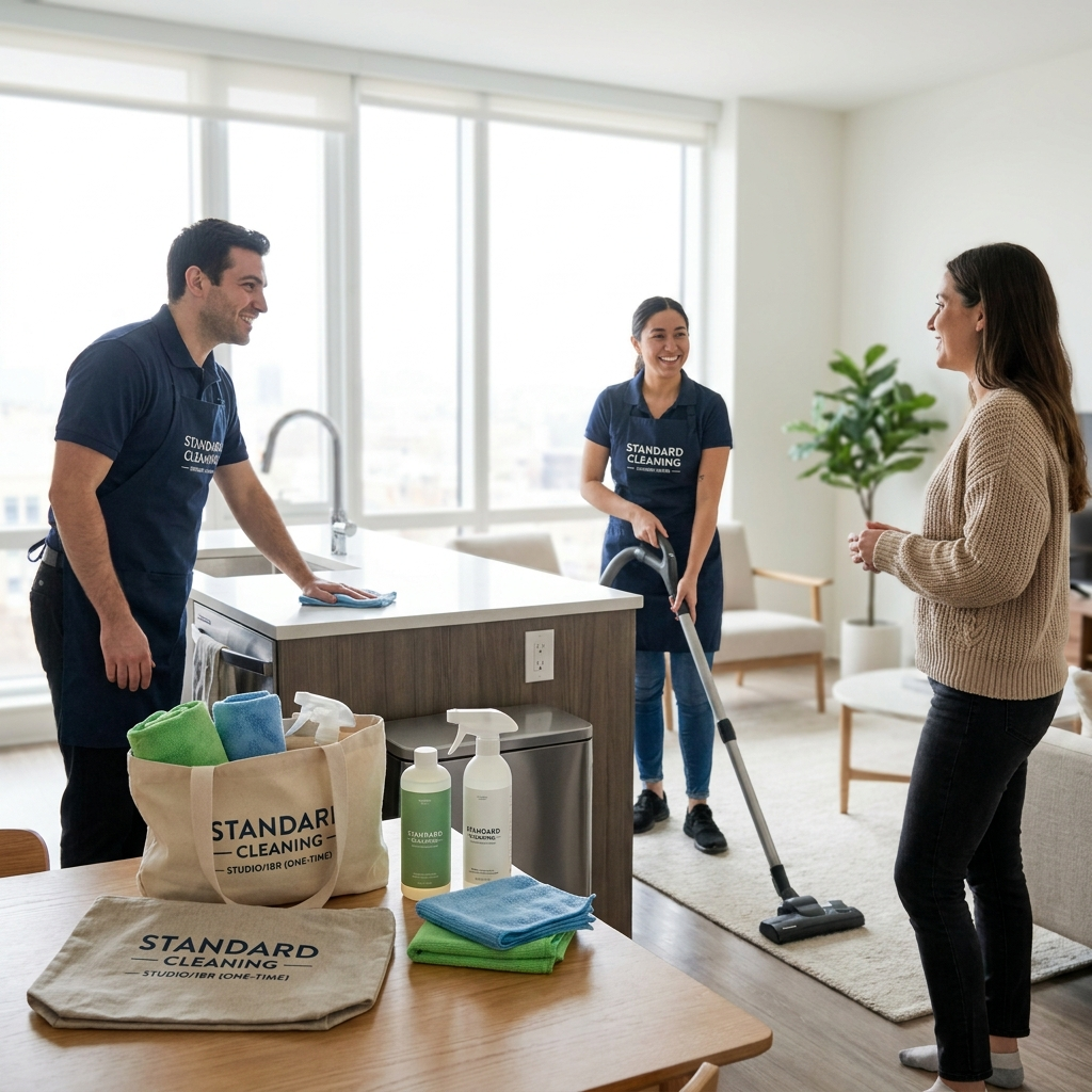 Standard Cleaning — Studio/1BR (One-time)