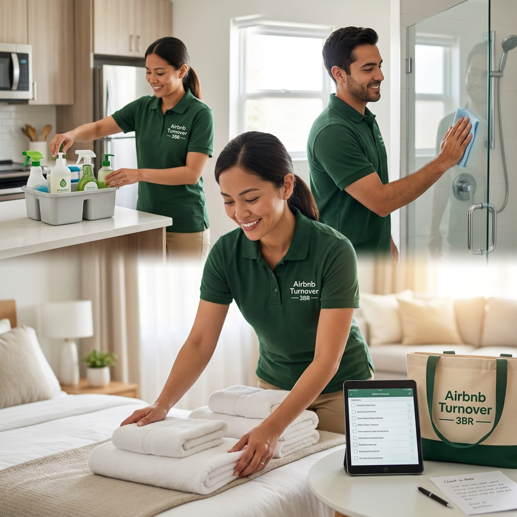 Airbnb Turnover — 3BR