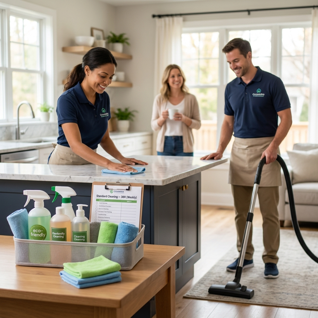 Standard Cleaning — 3BR (Weekly)