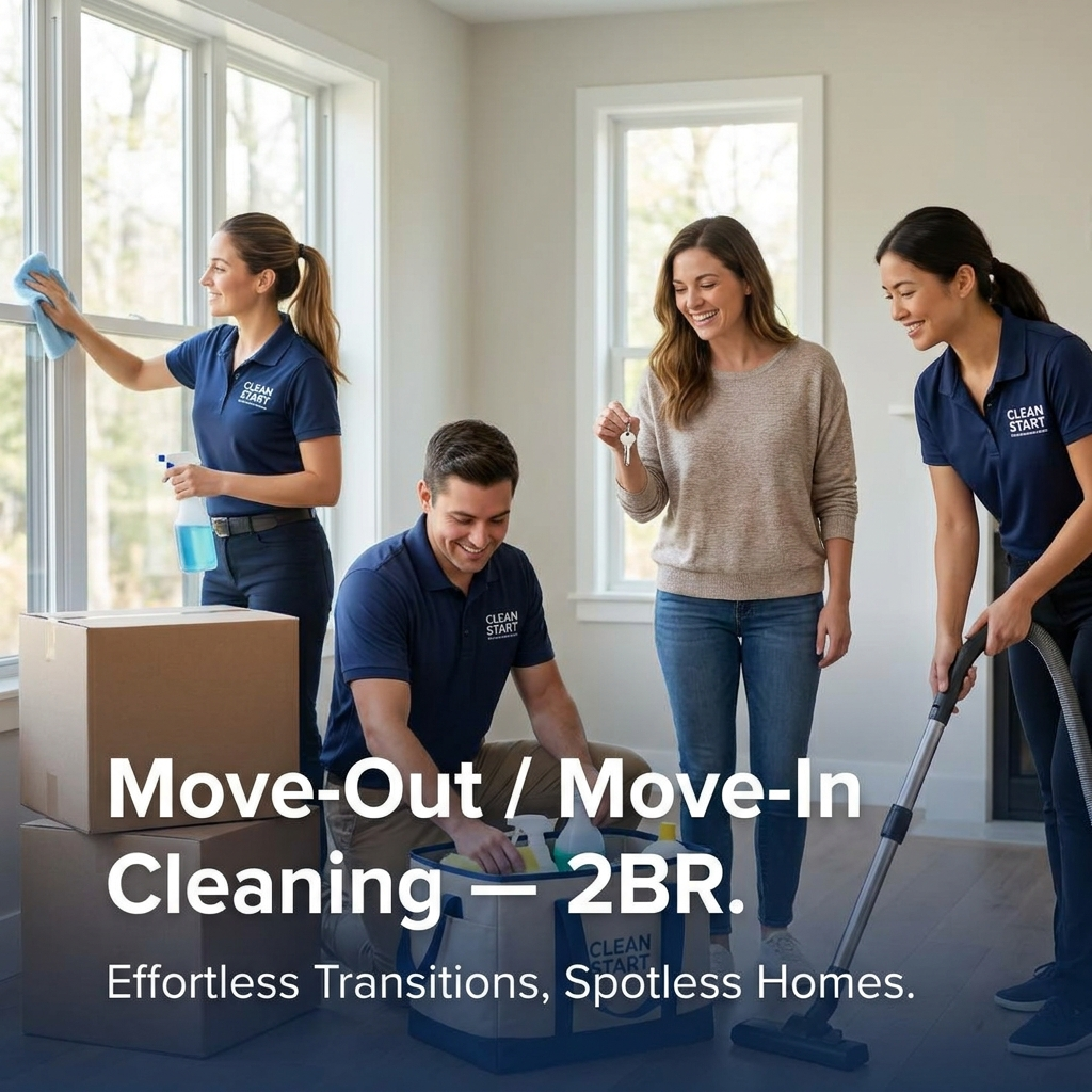 Move-Out / Move-In Cleaning — 2BR