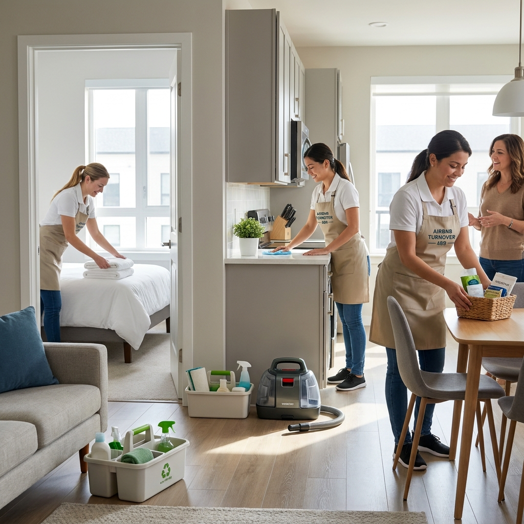 Airbnb Turnover — 4BR